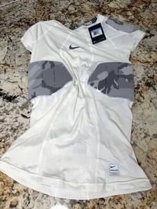 Nike Hyperstrong Sleeveless Core 4-Pad Mens Medium White w Camo Pads Almost NWT - Picture 1 of 4