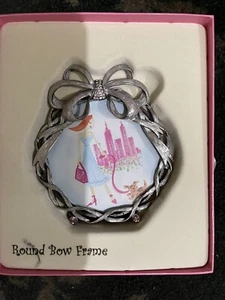 Round Bow  Photo Picture Frame  Metal - Picture 1 of 3