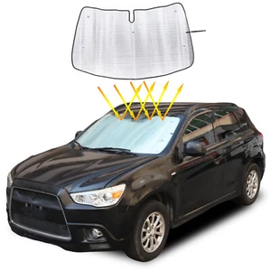 Front Glass Windshield SunShade Visor Screen Cover For Mitsubishi ASX 2011-2018 - Picture 1 of 17