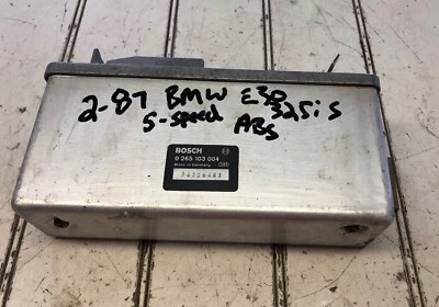 Módulo de control ABS antibloqueo freno ordenador Bosch Ecu BMW E30 325i 325is Foto 1 de 4
