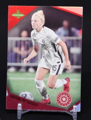 Madison “Po” Pogarch 2022 Portland Thorns FC #38 Parkside NWSL Foil Board Card - Image 1 of 2