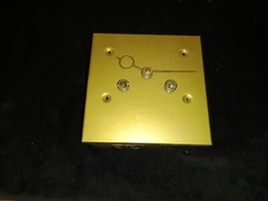 Rensie Watch Co Clock Movement - AS IS for Parts - Picture 1 of 11