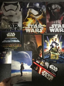 A STAR WARS Story Japan cinema clear file/mini-poster MEGA-SET ROGUE ONE bargain - Picture 1 of 10