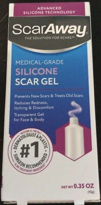ScarAway  Medical-Grade Silicone Scar Gel 0.35 oz exp 02/27+ (F1) - Image 1 of 3