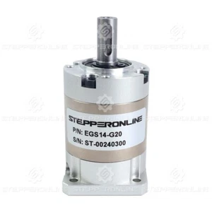 Caja de cambios planetaria STEPPERONLINE relación 20:1 20arc-min para motor paso a paso Nema 14 - Imagen 1 de 8