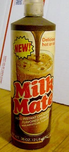 RARE vintage 1980s chocolate syrup bottle MILK MATE milkshake dessert RJR FOODS - Picture 1 of 2