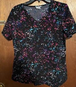 Scrubstar Scrub Top Size S Multicolor - Picture 1 of 4