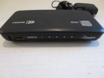 Rocketfish 4-Port Selector HDMI 3D Model RF-G1185 - Image 1 of 4