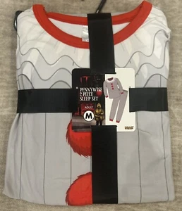 Pajamas- IT- PENNYWISE 2 Piece set- Medium Adult- SUPER SOFT!!! NEW - Picture 1 of 4