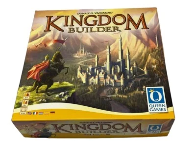 Juego de mesa Queen Games Kingdom Builder 2011 del diseñador de juegos Donald X Vaccarino  Foto 1 de 4
