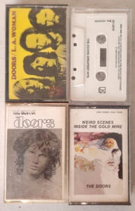 The Doors 4 Cassette Lot: Greatest Hits, L.A. Woman, Best Of, Weird Scenes - Picture 1 of 2