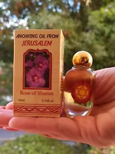 Anointing Oil Rose Of Sharon Blessing From Jerusalem  Product Of Holy Land Gift 