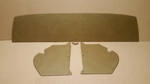 Holden HK-HT-HG Monaro parcel shelf & kick panels. Antique Gold vinyl. NEW. - Picture 1 of 2