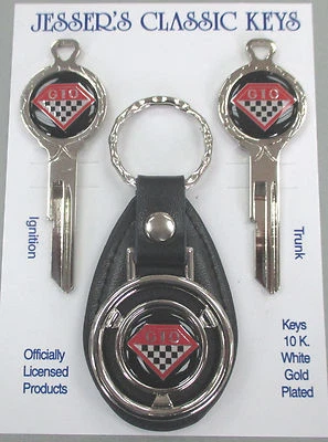 Juego de llaves GTO Silver Diamond B-44-E Pontiac Deluxe 1969 clásico oro blanco Foto 1 de 4