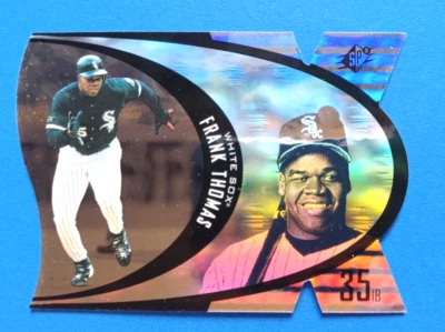 1997 UD SPX FRANK THOMAS #SPX17 BASE CARD HOLOGRAM CHICAGO WHITE SOX - Image 1 of 3
