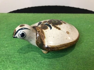 "Tartaruga messicana ceramica Jorge Wilmot Tonala Messico, firmata con 4-3/4" - Foto 1 di 9