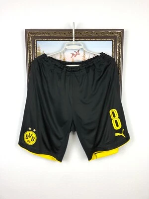 Pantalones Cortos de Fútbol Puma Borussia Dortmund Pista de Fútbol #8 Gundogan Para Hombres Talla L Foto 1 de 4