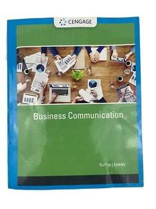 Business Communication Mary Ellen Guffey, Dana Loewy 2019 Edition - Imagen 1 de 7