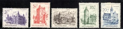 1951 Nederland SC# B224-B228 - Castles - M-H - Image 1 of 2