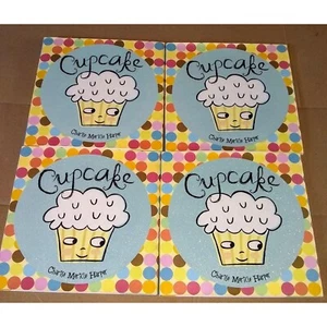 Cupcake by Charise Harper set of 4 - Picture 1 of 4