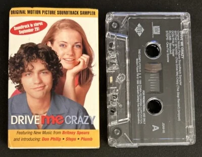 Drive Me Crazy Soundtrack Sampler Cassette Britney Spears Don Philip Plumb Steps - Image 1 of 4