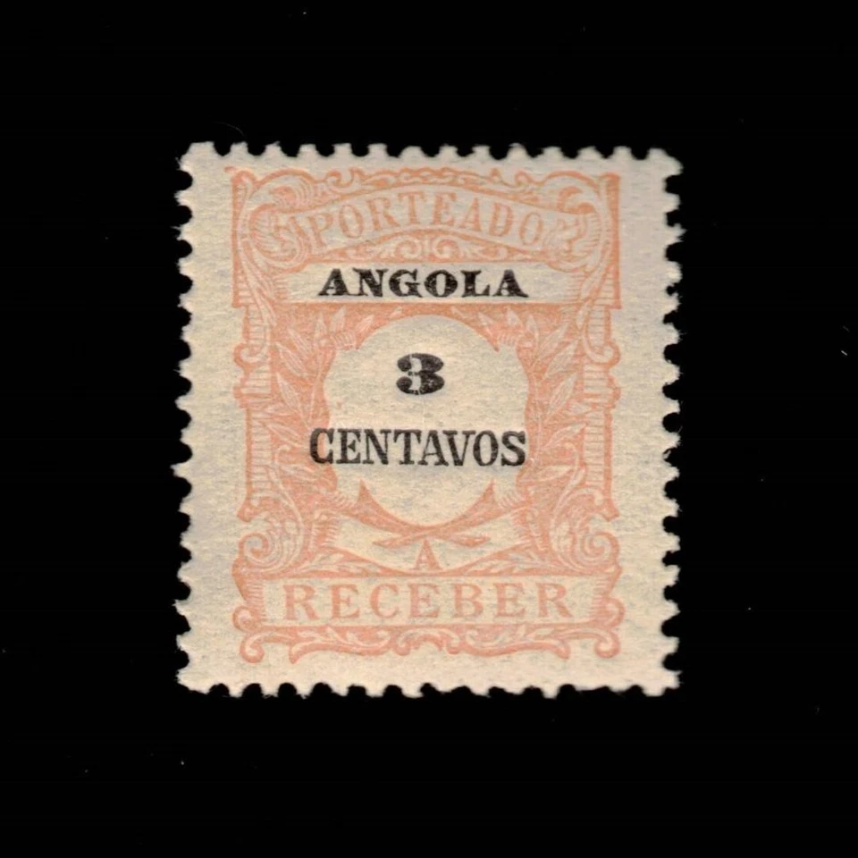 Angola, Scott J24, franqueo adeudado, 1921, MNH Foto 1 de 1