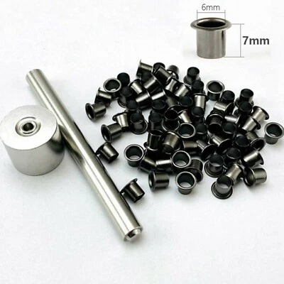 For Kydex 60pcs Rivets Holster Belt Clip Fix Knife Case Sheath Eyelet Tool Set - Image 1 of 4