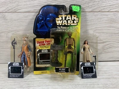 Star Wars Power of the Force 3 Freeze Frame Collection 1 EV-9D9 Leia Yak Face - Image 1 of 4