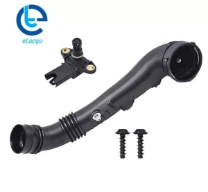 For BMW 135i 335i Air Intake Pipe Intercooler Hose 2011-2013 Black 13717599294 - Picture 1 of 8