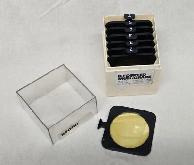 Ilford: Kit de filtro multigrado Ilfospeed conjunto de 7 lentes ampliadoras Foto 1 de 4