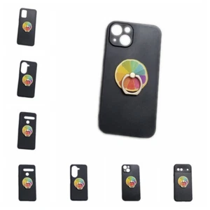 Case For Various Phones 3D Lemon Finger Ring Stand Holder Soft TPU Phone Cover - Picture 1 of 15