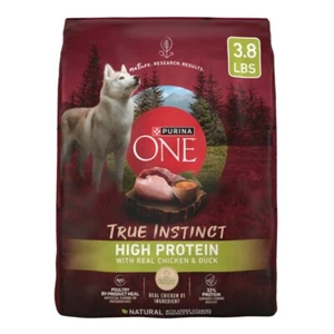 Purina One True Instinct Dry Dog Food with Added Minerals & Nutrients - Picture 1 of 4