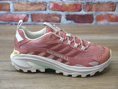 Bota de senderismo para mujer Merrell Moab Speed 2 transpirable de caña baja roja Sedona *J038244 Foto 1 de 4