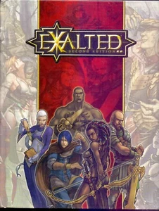 JDR RPG  / EXALTED SECOND EDITION LIVRE DE BASE - Picture 1 of 1
