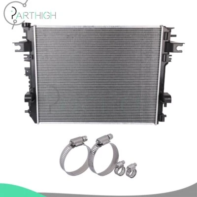 Radiator With Hose Clamps For 2009-2010 Dodge Ram 1500 2011-2013 Ram 2500 Foto 1 de 4