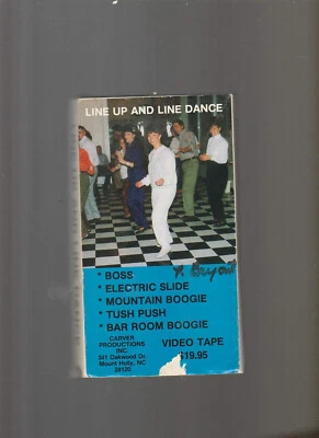 Line Up and Line Dance (VHS) - Image 1 of 2