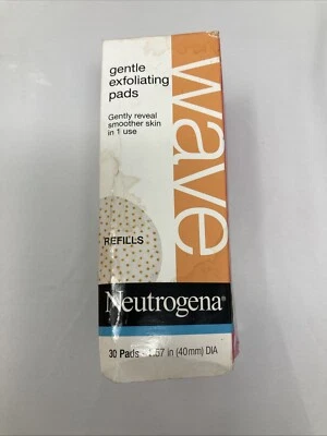 Neutrogena Wave Suave Exfoliante 30 Almohadillas Repuesto para Potencia Nuevo Foto 1 de 4