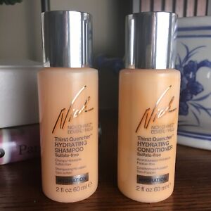 Nick Chavez Thirst Quencher Hydrating Shampoo & Conditioner Sulfate Free 2 oz Ea