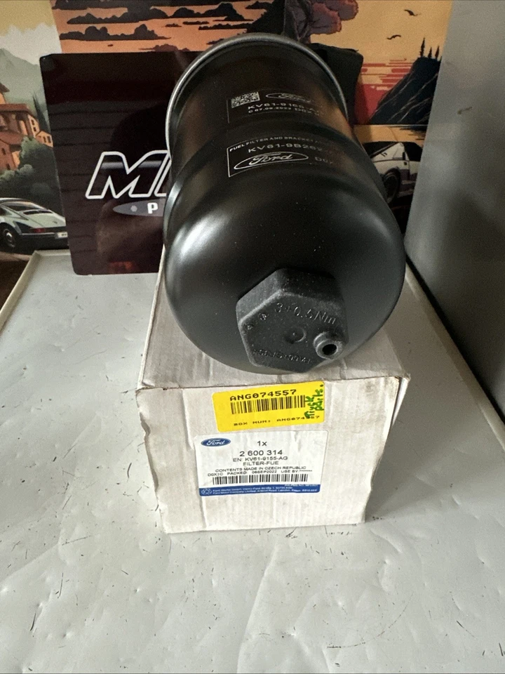 GENUINE FUEL FILTER FOR FORD RANGER T9 2.0 3.0 ECOBLUE 2022- KV619155AG 2600314 - Image 1 of 4