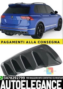 Heckdiffusor Für VW Tiguan R Mk2 Facelift (2020–2024) – Schwarz Glänzend - Bild 1 von 4