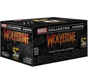 NEW Funko Marvel Collector Corps Wolverine 50th Anniversary Mystery Box Size 2XL - Picture 1 of 1