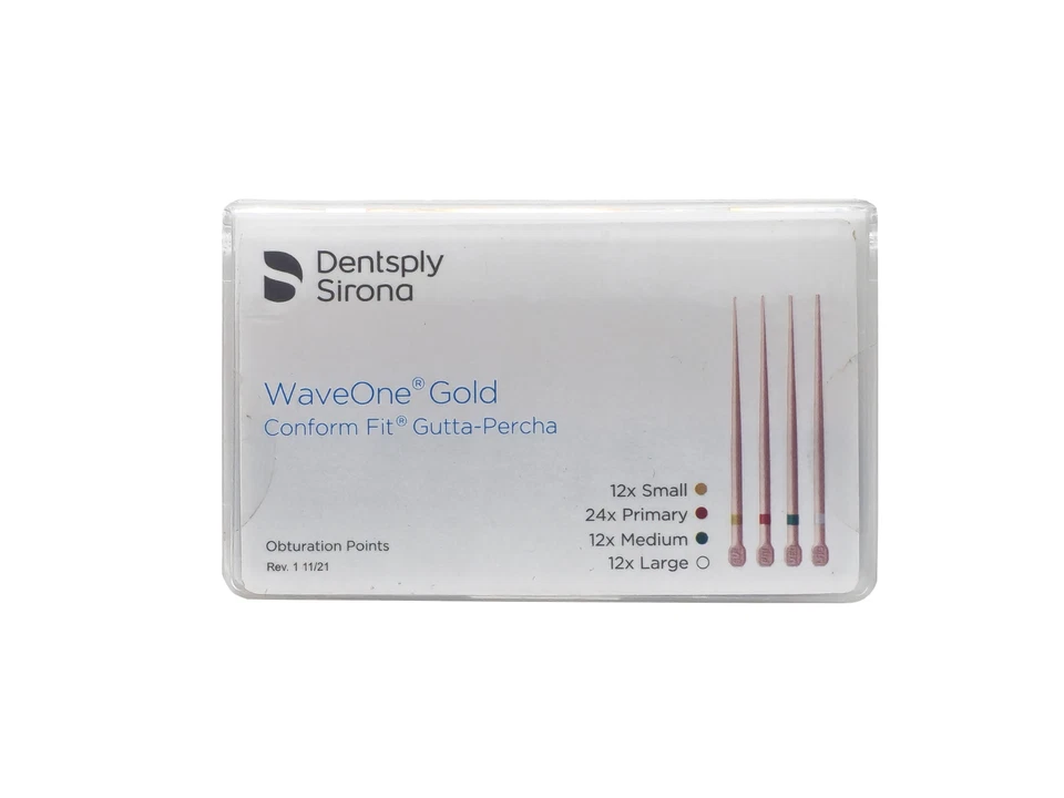 Dentsply Sirona WaveOne Gold Conform Fit Gutta-Percha Points - Image 1 of 1