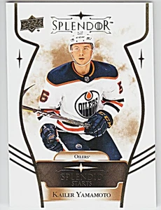 2017-18 UPPER DECK SPLENDOR SPLENDID #SST-KY KAILER YAMAMOTO Edmonton Oilers - Picture 1 of 1