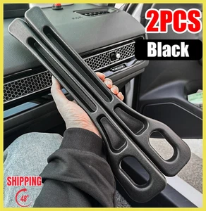 2 Stück Universal Autositz Lücken Füller Seitennaht Stecker Streifen Sitzlücke Handy Halter - Bild 1 von 7