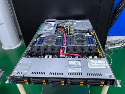 Supermicro SYS-1029U-TN10RT 1U Server (10*NVME)/2x Intel 8160 CPU 24C/256G RAM - Image 1 of 4