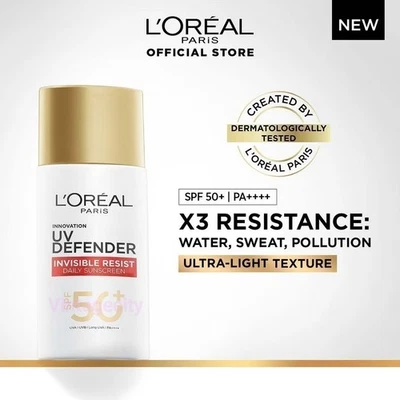 L'Oreal UV Defender SPF 50+ PA++++ 50ml - Anti Aging & Lightweight Sunscreen - Image 1 of 4
