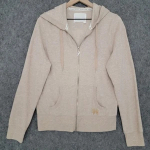 Victoria's Secret Hoodie Womens Large Zip Up Supermodel Essentials Angel Wings - Picture 1 of 19