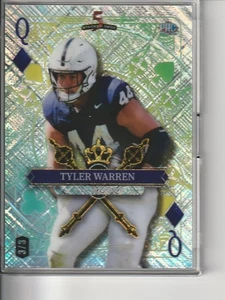 2025 Wild Card Tyler Warren PRC Queen Diamonds /3 Indianapolis - Bild 1 von 2