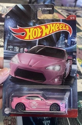 Hot Wheels Cult Racers Scion FR-S Pink Mattel 2021 5/5 exclusivo de Walmart JDM Foto 1 de 2