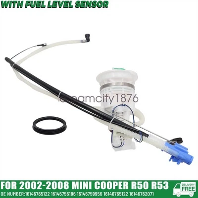 Conjunto de filtro de combustible con sensor de nivel de combustible para MINI COOPER R50 R53 16146765122 Foto 1 de 4